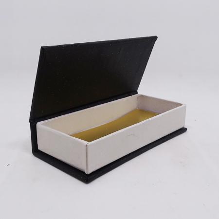 Wholesale cheap black cardboard gift box paper for bottle packaging