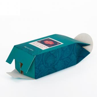 Custom printed matt lamination stand up flat bottom 300g perfume paper box