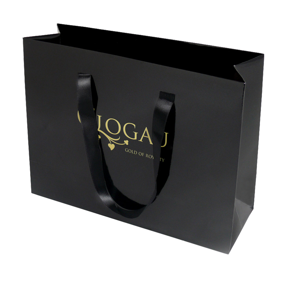 Luxury Gift Pyramid Paper Bags - Custom Brand Logo