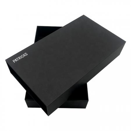New product Custom black gift box supplier