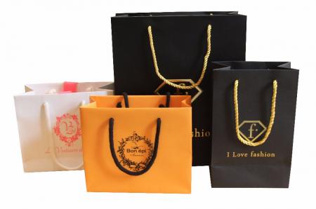 paper shopping bag with handle supplier