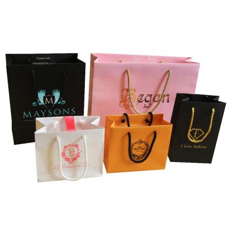 paper shopping bag with handle supplier