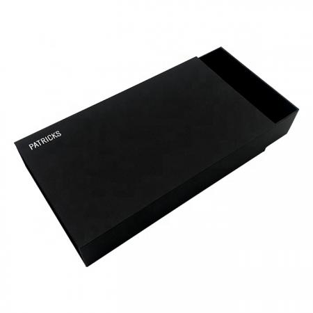 New product Custom black gift box supplier