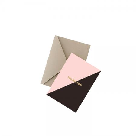 kraft paper black stamping envelop printing