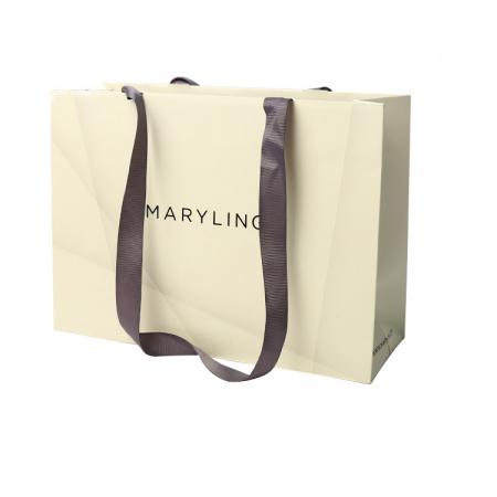 Wholesale Custom Brand Coffee Retail Paper Shopping Bags