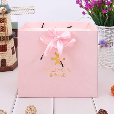 advertising paper bag logo printing bag custom packaging cardboard