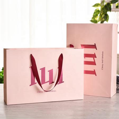 advertising paper bag logo printing bag custom packaging cardboard