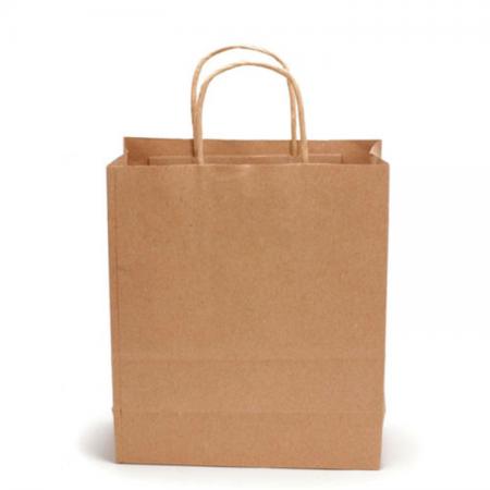 Brown Paper Shopping Bags Wholesale,Cheap Kraft Paper Gift Bag With Handles