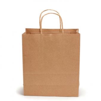 Brown Paper Shopping Bags Wholesale,Cheap Kraft Paper Gift Bag With Handles