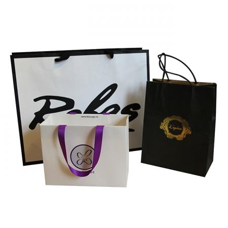 Wholesale Cheap Custom Design Shopping Paper Bags With Your Own Logo