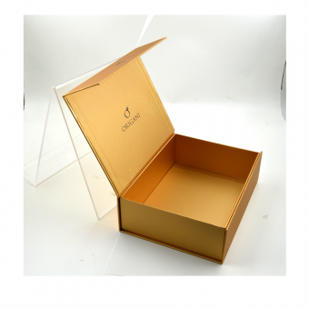 Custom Color printed rigid paper cosmetic packaging custom magnetic box