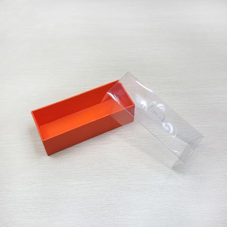 Premium custom clear gift packaging paper box with pvc window