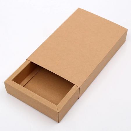 Brown kraft paper sleeve soap paper box