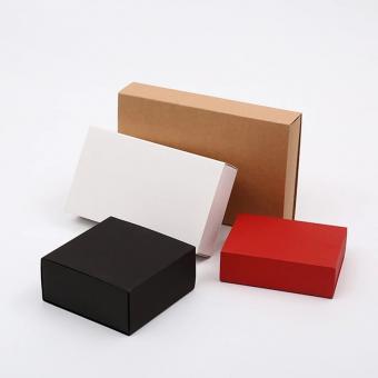 Brown kraft paper sleeve soap paper box