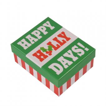 Christmas Custom Label Printed Gift Paper Box