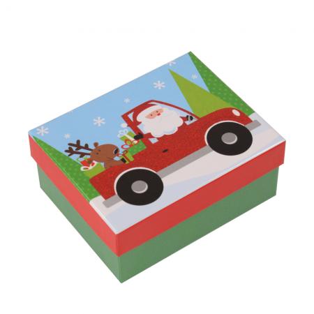 Christmas Custom Label Printed Gift Paper Box