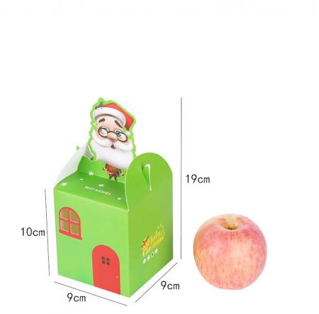 christmas decorative small Cartoon Apple fruit packing boxes wholesale