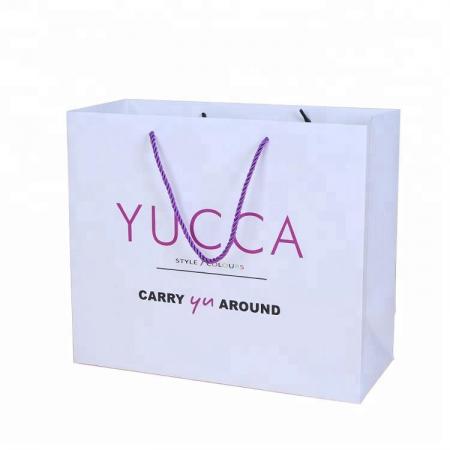 Wholesale Cheap Price Luxury Famous Brand Gift Custom Printed Shopping Paper Bag With Your Own Logo