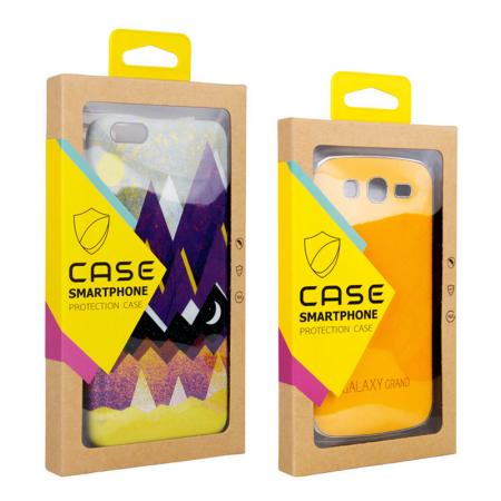 Kraft Paper Phone Case Packaging Boxes Mobile Phone Cases Paper Packing Box For iphone 4.7 inch 5.5inch