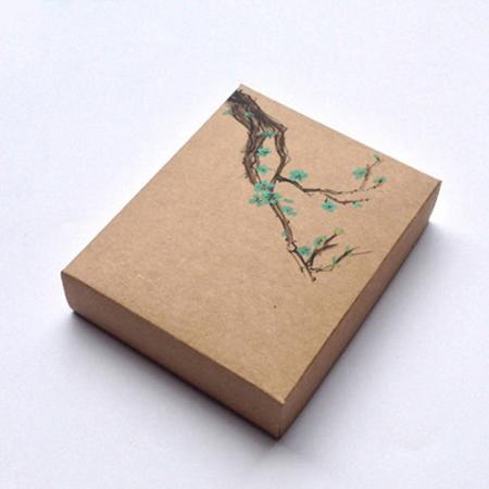 Luxury Custom Packing Kraft Paper Slider Brown Recycle Cardboard Gift Box