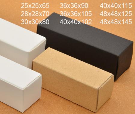 Customized cosmetics kraft paper essential oil bottle packaging boxes