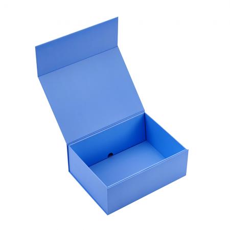 Flap Lid Packaging Cardboard Bespoke Custom Magnetic Closure Gift Box