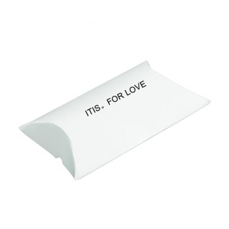 Custom printed wholesale kraft gift paper shaped pillow box