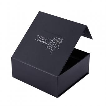 Flap Lid Packaging Cardboard Bespoke Custom Magnetic Closure Gift Box