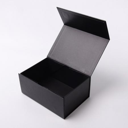 Private label cosmetics makeup packaging black gift box