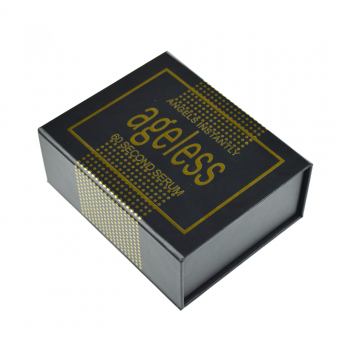 Custom New Design Printing Black Magnetic Gift Box With Your Logo