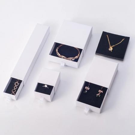 Wholesale custom kraft paper drawer jewelry packaging gift box