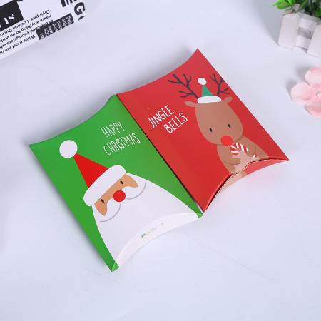 custom white kraft paper christmas paper gift boxes paper box for christmas