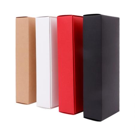 Fashion design foldable cosmetic packaging paper box with PVC clear window