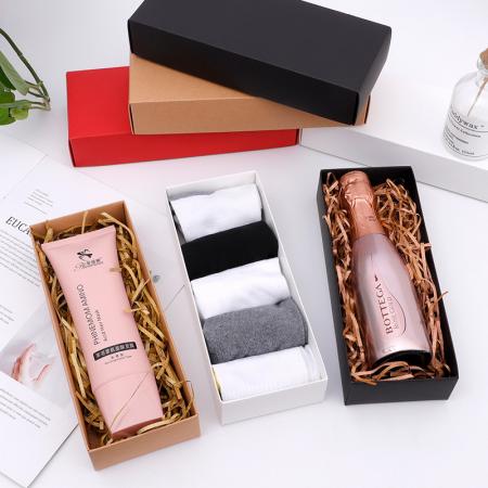 Fashion design foldable cosmetic packaging paper box with PVC clear window