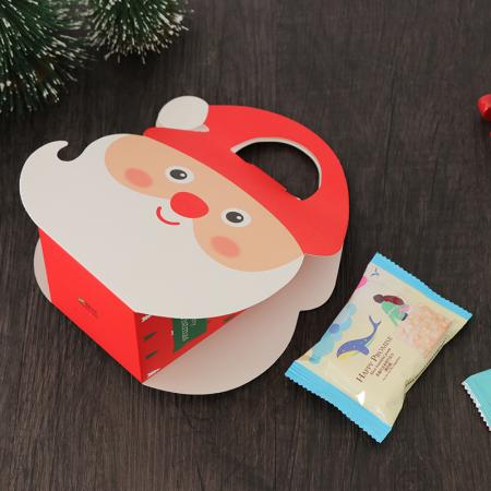 Customized high quality printing paper Christmas favor box