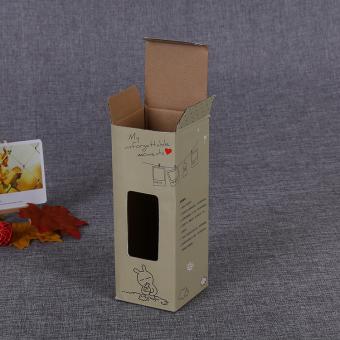 Wholesale Custom Corrugated Cardboard Box with PVC Window