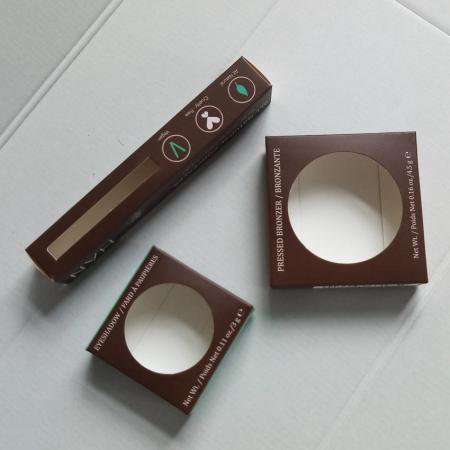 Customized size matt lamination skin care/eye cream box paper packaging box
