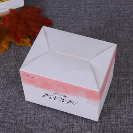 High quality 300g white card paper luxury hand care cosmetic gift set packaging box