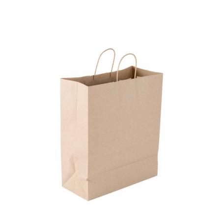 Customized Logo Cheap Small Mini Paper Bags Brown