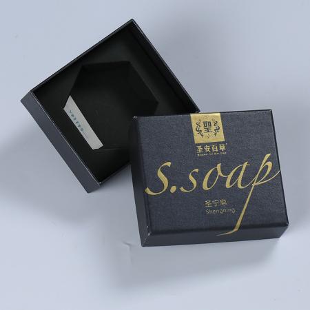 Hand Washing Special Paper Soap Packaging Paper Box Body Soap with Color Printing