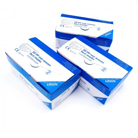 breathing gauze mask paper box