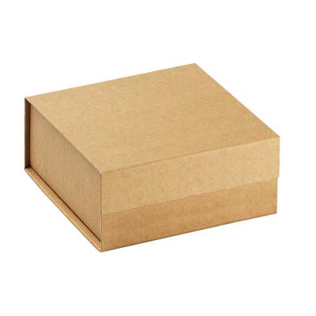 Wholesale brown natural kraft material cardboard paper magnetic packaging gift boxes