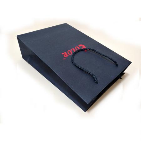 Custom matte print kraft fancy craft paper gift bag blank