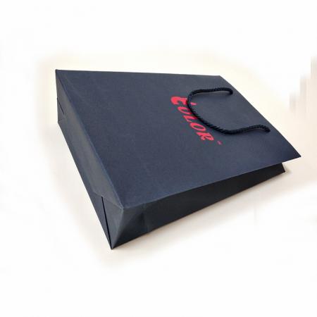 Custom matte print kraft fancy craft paper gift bag blank