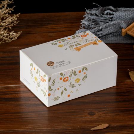 Cheap Custom Full Color Printing folding Cardboard small coffee bars Tea Bags Paper Packaging Box