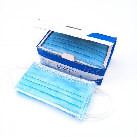 Custom Printing Paper Disposable Surgical Face Mask Packaging Box