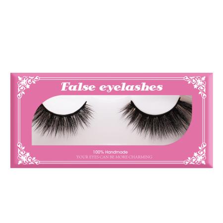 hot selling cute eyelash packaging private label silk mink eyelash