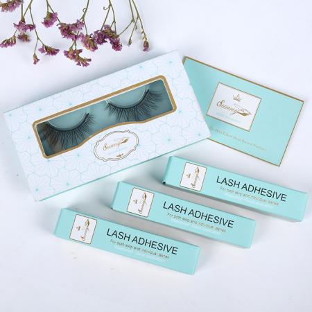 hot selling cute eyelash packaging private label silk mink eyelash