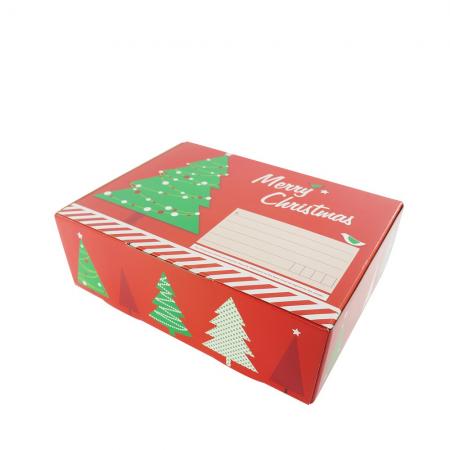 Custom Christmas Corrugated Gift Paper Packing Box