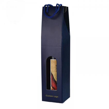 Luxury Cheap Paper Wine Gift Box Corrugated Paper Wine Box